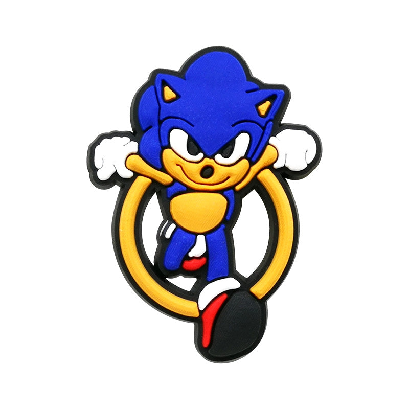 Inspirado en el dije para zapatos de Sonic the Hedgehog