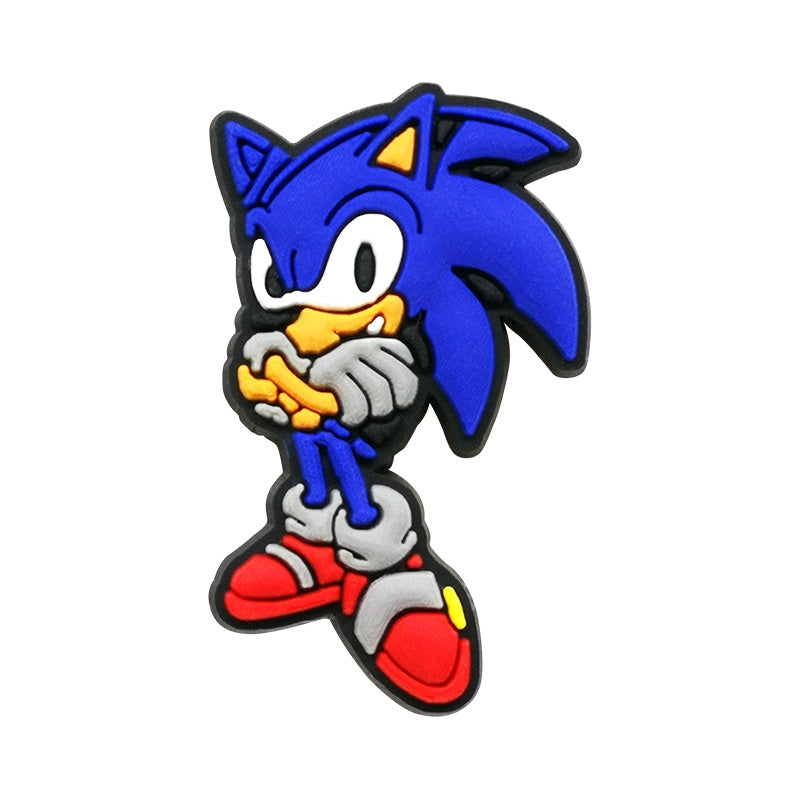 Inspirado en el dije para zapatos de Sonic the Hedgehog