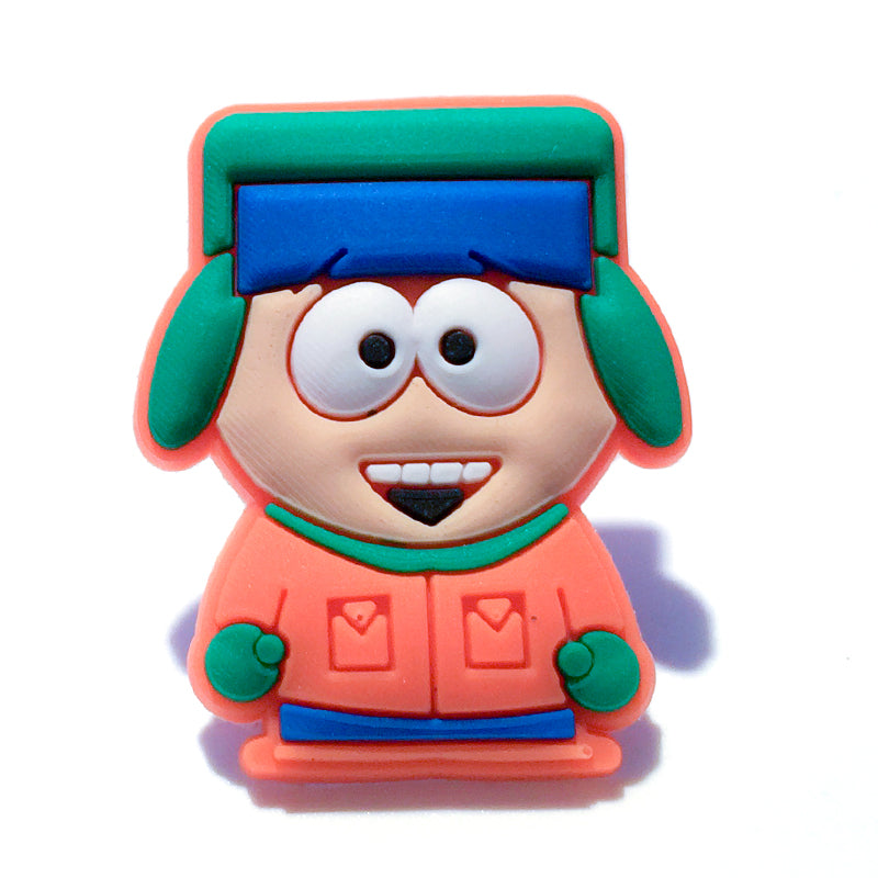 Inspirado en los adornos para zapatos de South Park