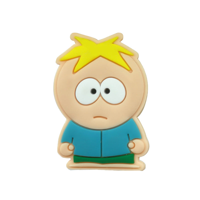 Inspirado en los adornos para zapatos de South Park