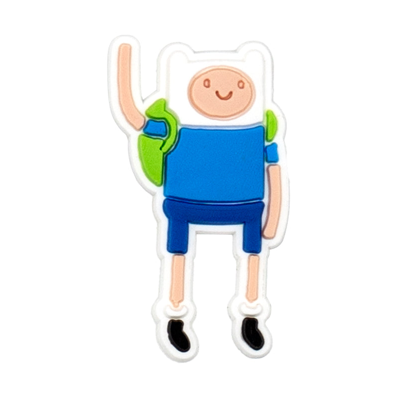 Inspirado en los adornos para zapatos de Hora de Aventuras