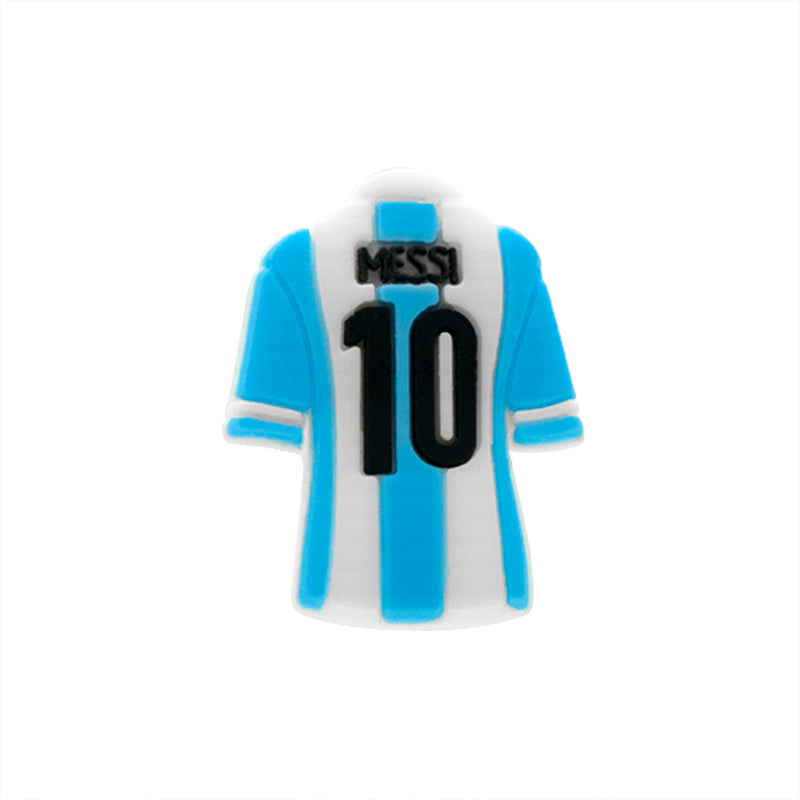 Inspirado en los adornos para zapatos de fútbol