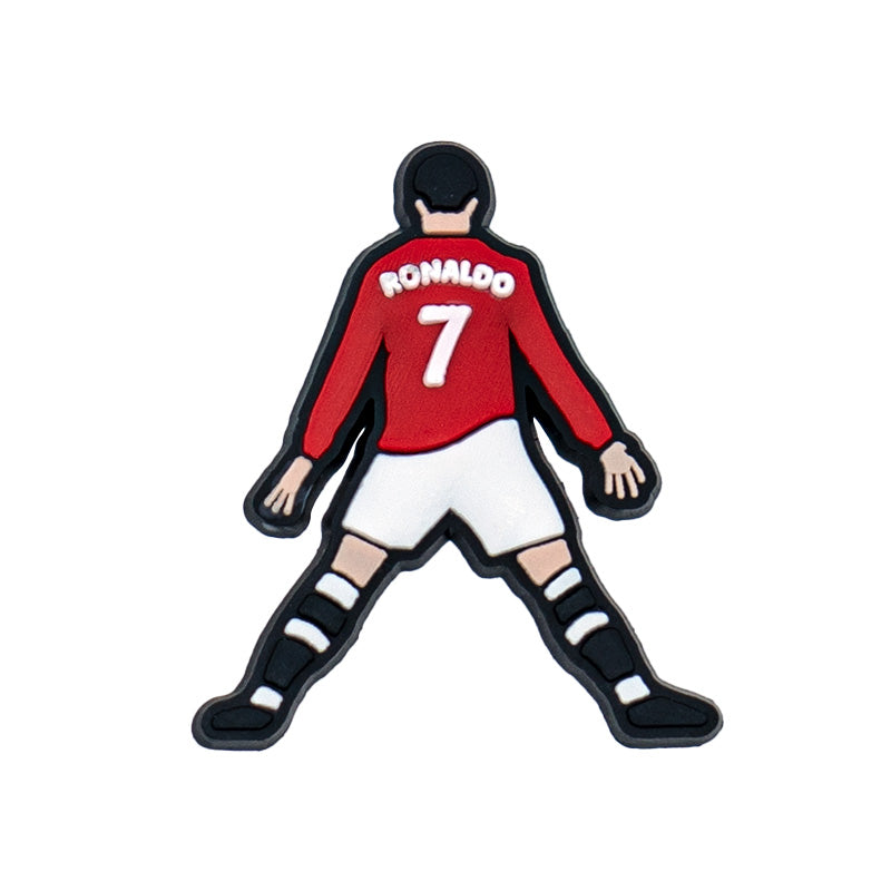 Inspirado en los adornos para zapatos de fútbol