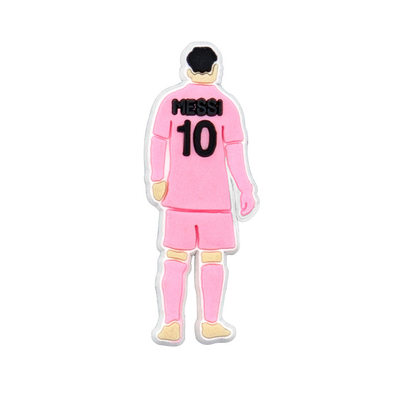 Inspirado en los adornos para zapatos de fútbol