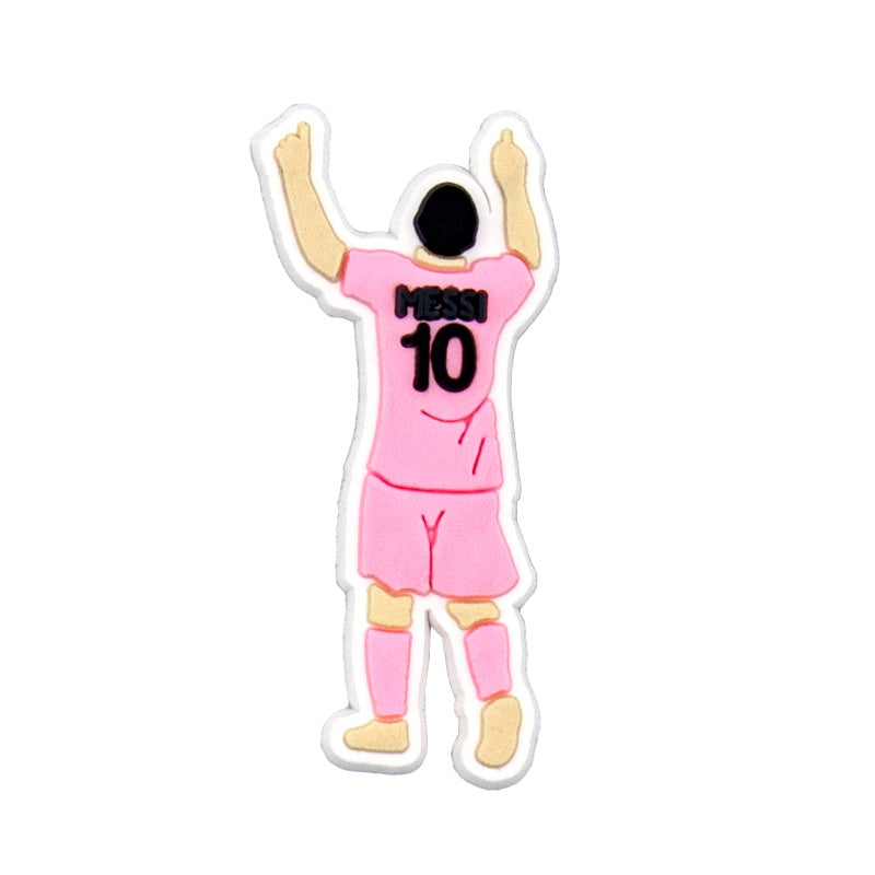 Inspirado en los adornos para zapatos de fútbol