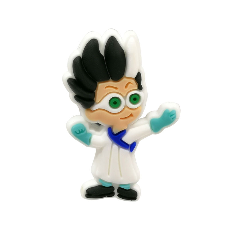 Inspirado en los adornos para zapatos de PJ Mask