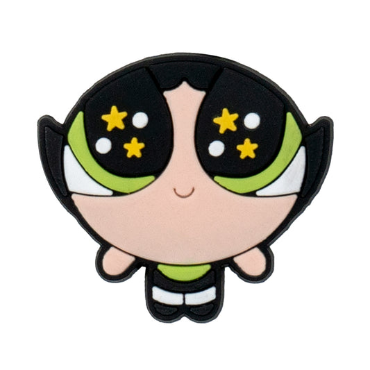 Inspired by Bubbles "Powerpuff Girls" Style Shoe Charm's