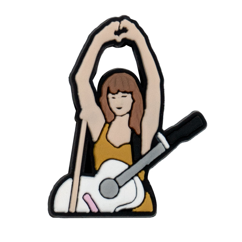 Inspirado en los adornos para zapatos de Taylor Swift