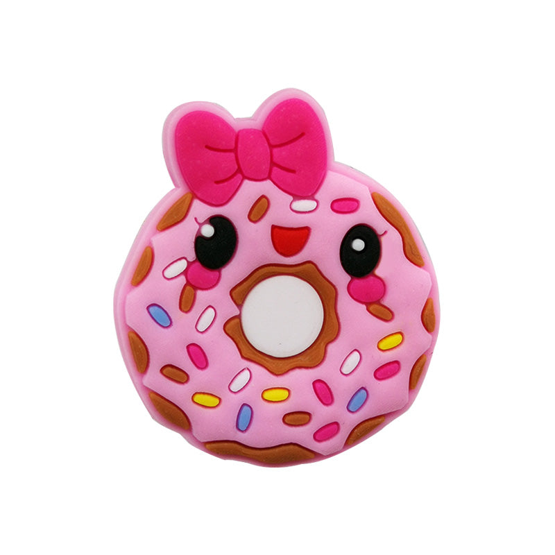 Inspirado en los adornos para zapatos Donuts