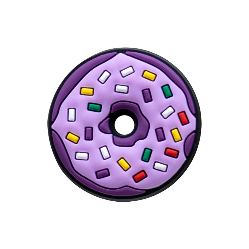 Inspirado en los adornos para zapatos Donuts