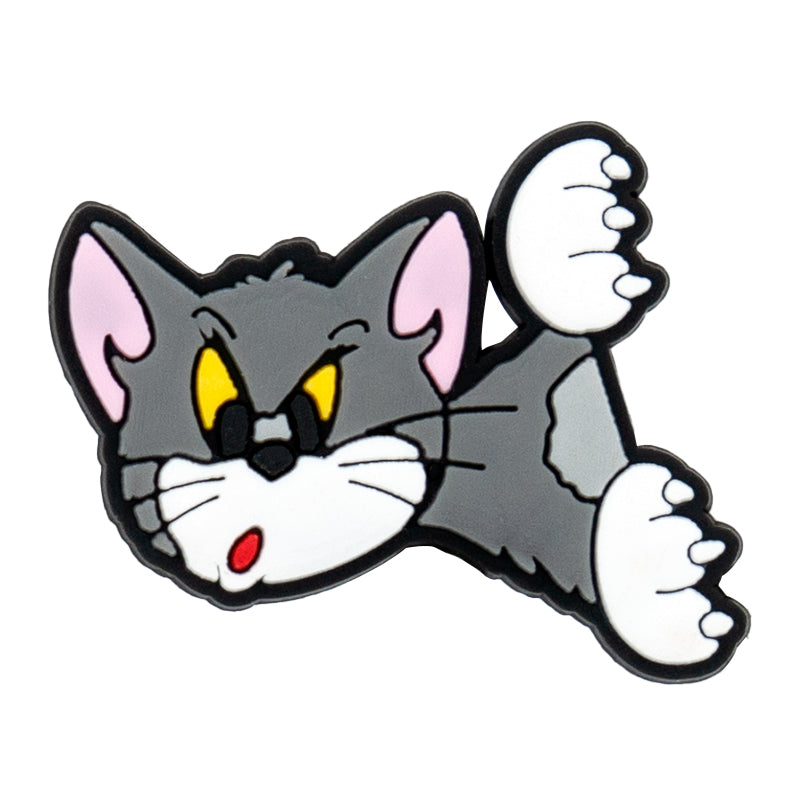 Inspirado en los adornos para zapatos de Tom y Jerry