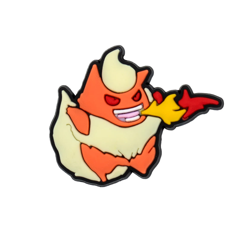 Inspirado en los adornos para zapatos de Pokémon
