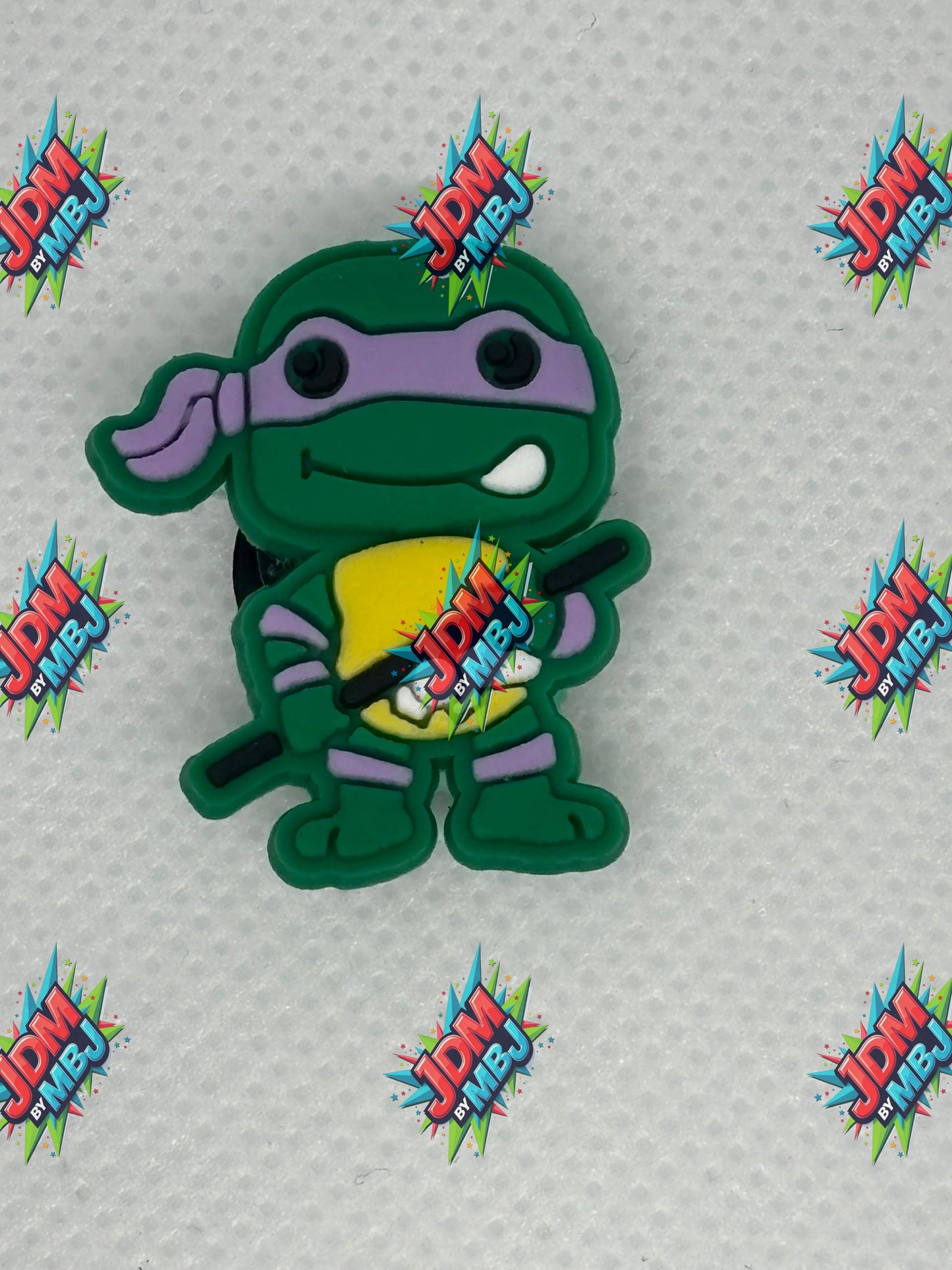 Inspirado en los adornos para zapatos de las Tortugas Ninja Adolescentes Mutantes