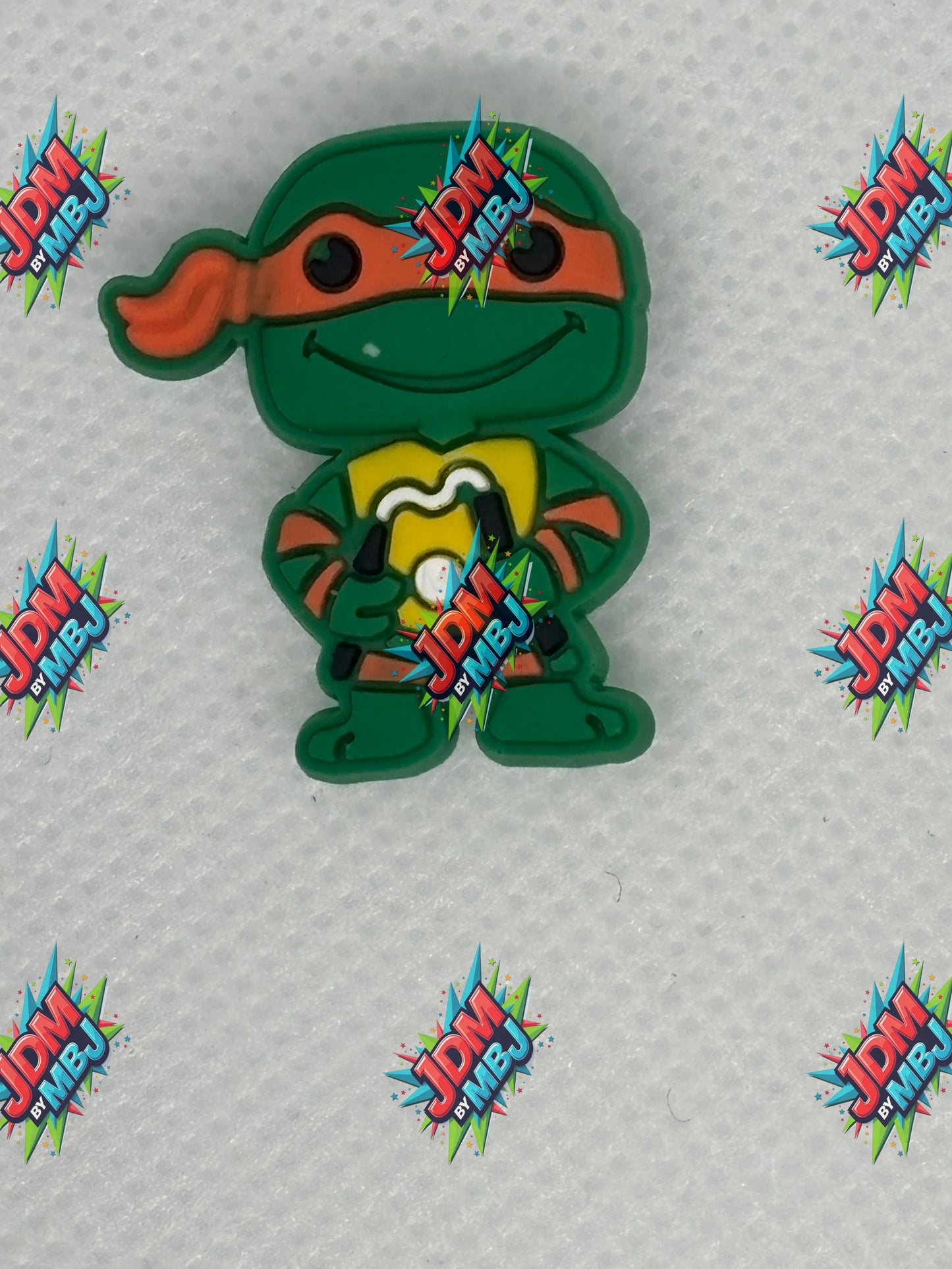 Inspirado en los adornos para zapatos de las Tortugas Ninja Adolescentes Mutantes
