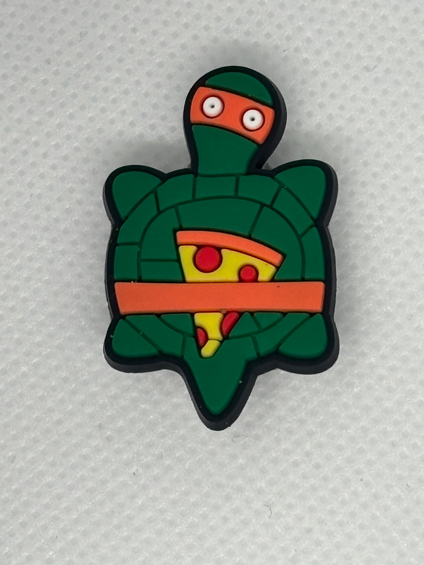 Inspirado en los adornos para zapatos de las Tortugas Ninja Adolescentes Mutantes