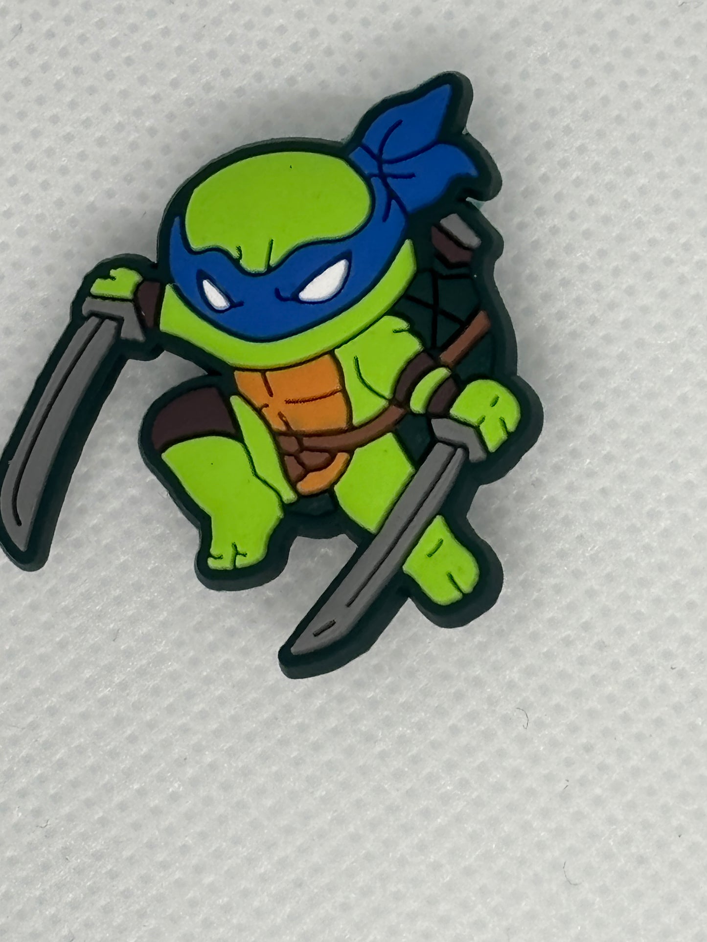 Inspirado en los adornos para zapatos de las Tortugas Ninja Adolescentes Mutantes