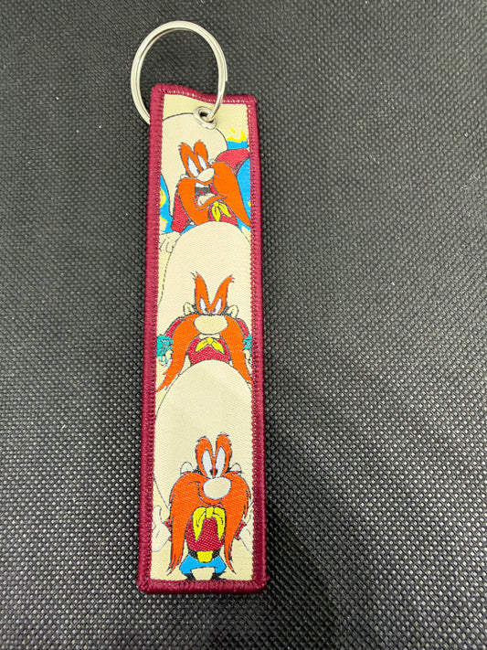 Embroidered & Sublimated Keychains