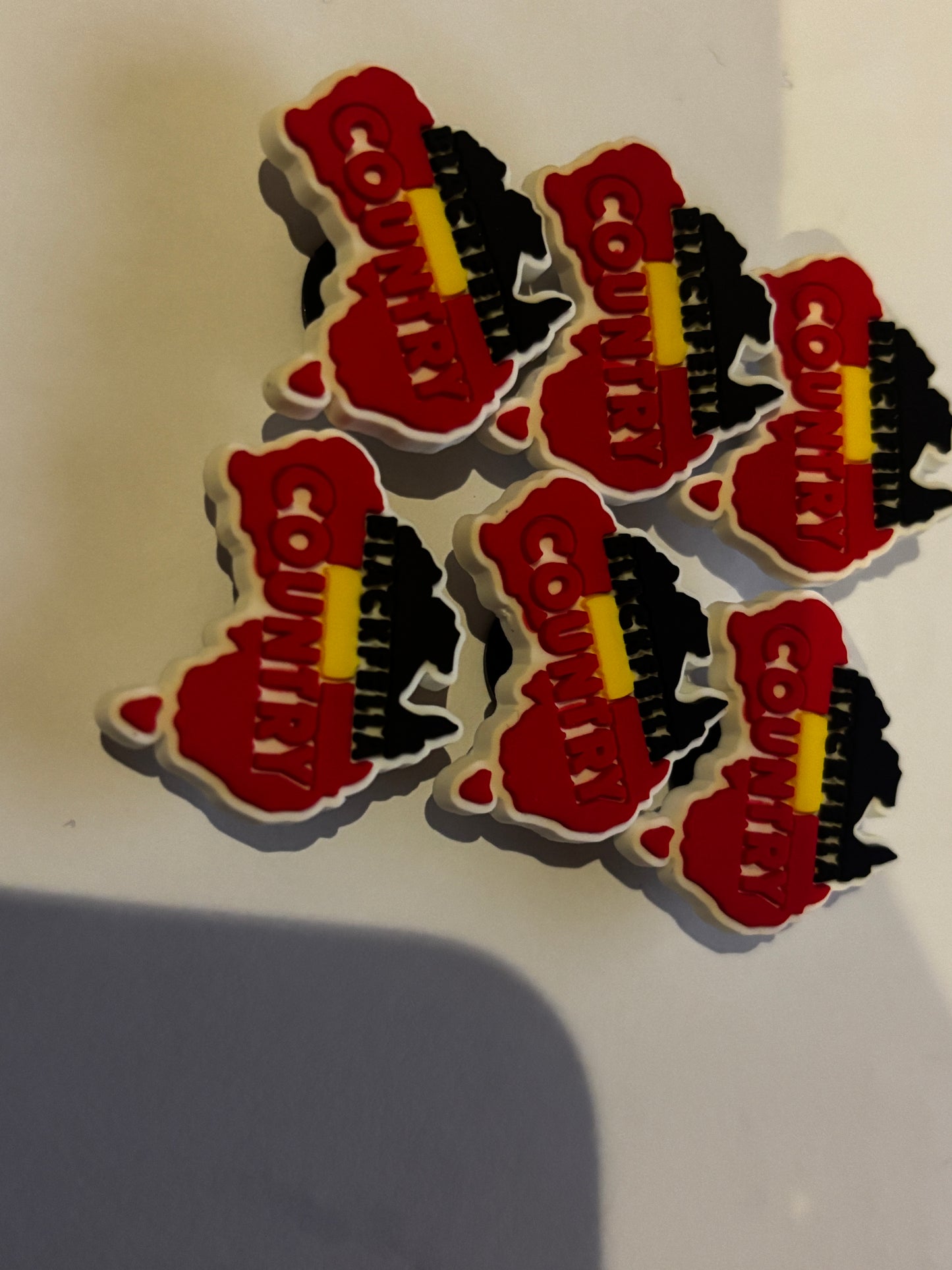 Inspired by Black Fella Country Shoe Charm's