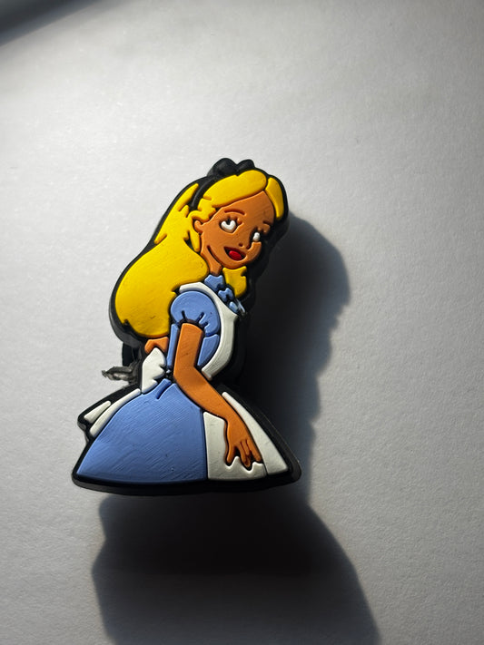 Inspired by Alice in WonderLand Shoe Charm's