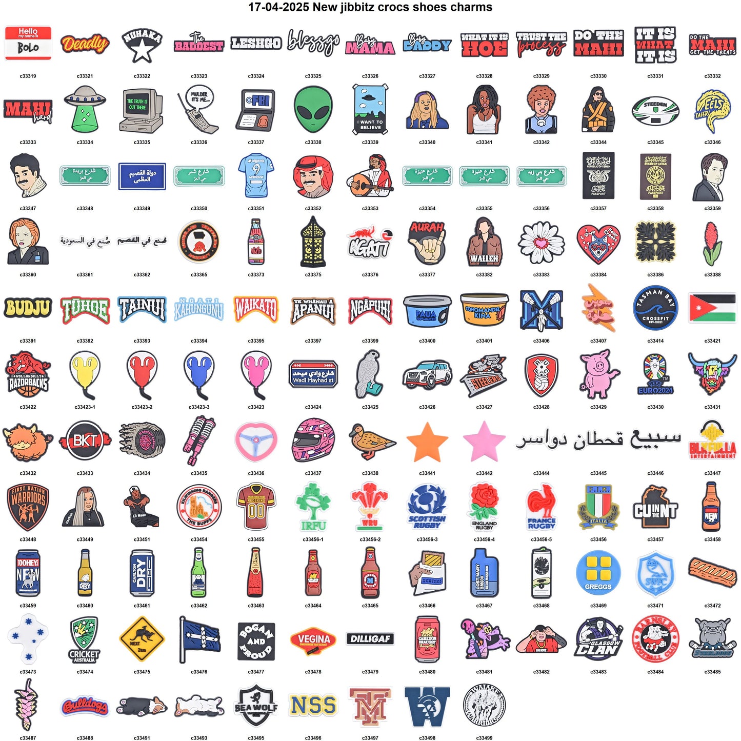 Bulk Buying Shoe Charm's