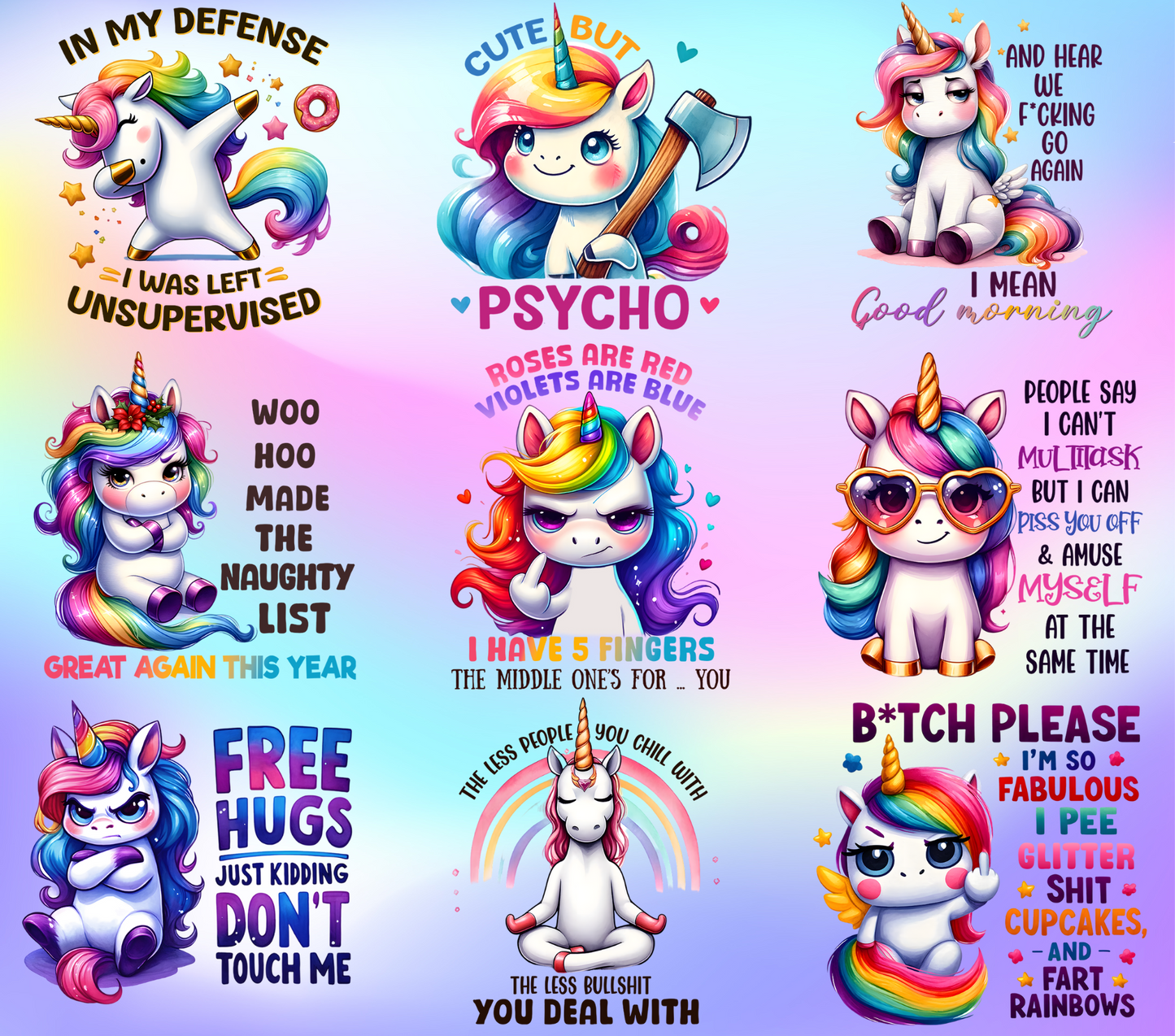 Sublimation Prints 18+ (Sarcasm) V: 4