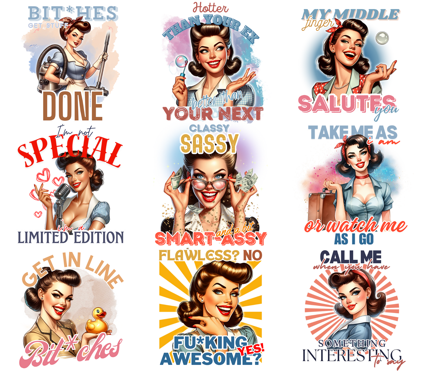 Sublimation Prints 18+ (Sarcasm) V: 4