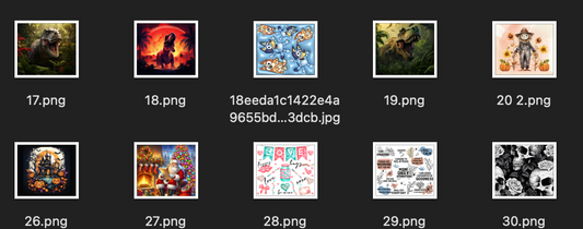 Bulk Digital Download Files