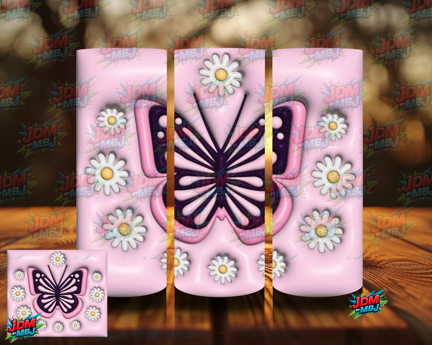 Bubble Style  "Butterfly" Sublimation Prints