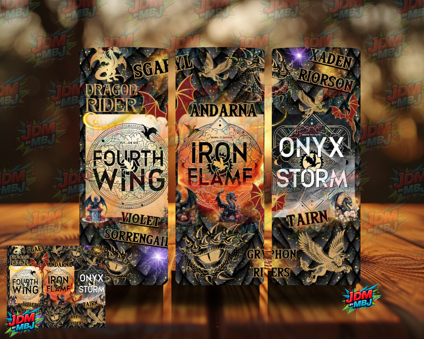 Inspired by Fourth Wing Sublimation Print