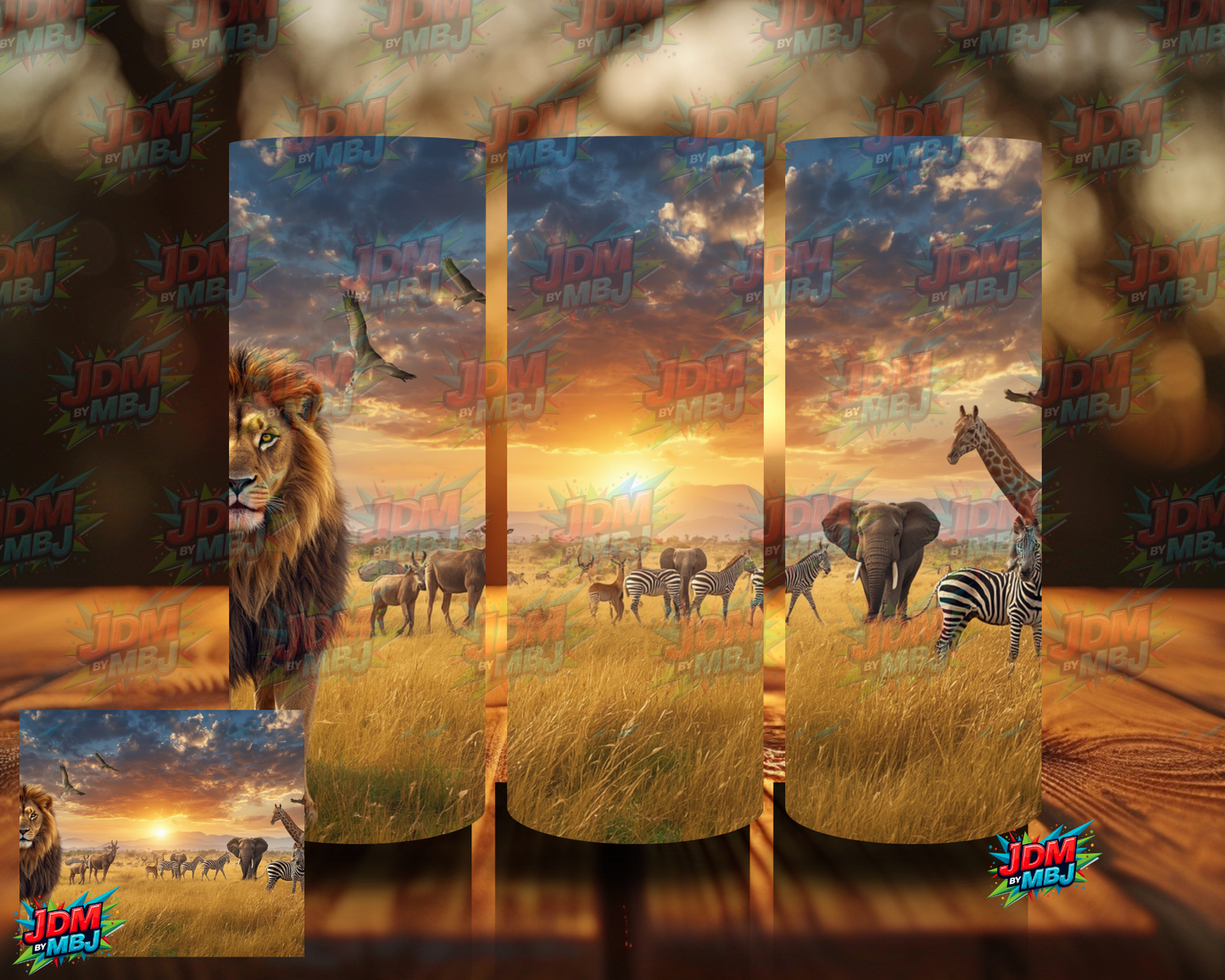 Inspired by Wildlife Sublimation Prints