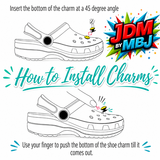 How to Install &  Remove Shoe Charms