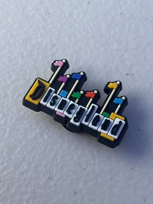 Inspired by DisneyLand Flags Shoe Charm's