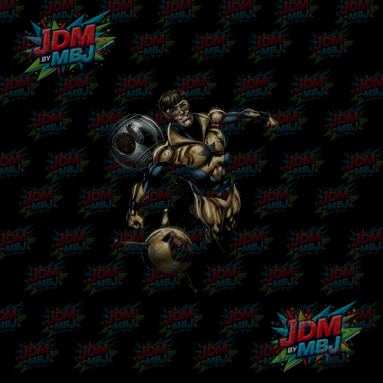 Iron On - Marvel/DC Halftone DTF