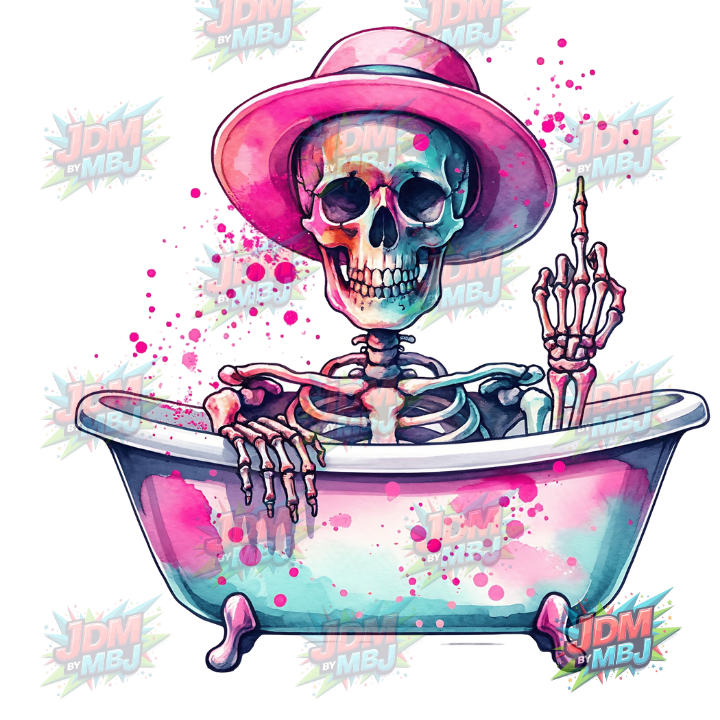 Iron On - Tattoo Girl DTF 25cm