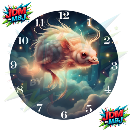 Impresiones de sublimación de relojes de 8 pulgadas (20 cm x 20 cm) - Inspiradas en animales