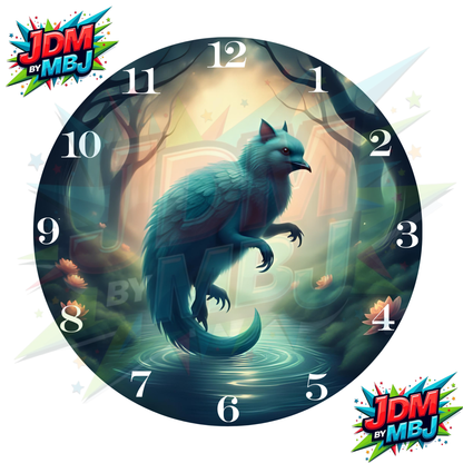 Impresiones de sublimación de relojes de 8 pulgadas (20 cm x 20 cm) - Inspiradas en animales