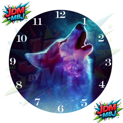 Impresiones de sublimación de relojes de 8 pulgadas (20 cm x 20 cm) - Inspiradas en animales