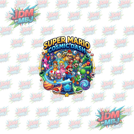 Iron On - Super Mario Galaxy DTF