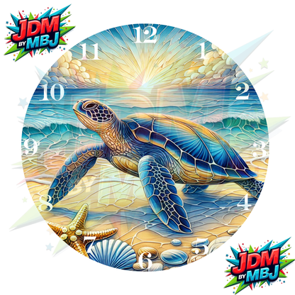 Impresiones de sublimación de relojes de 8 pulgadas (20 cm x 20 cm) - Inspiradas en animales