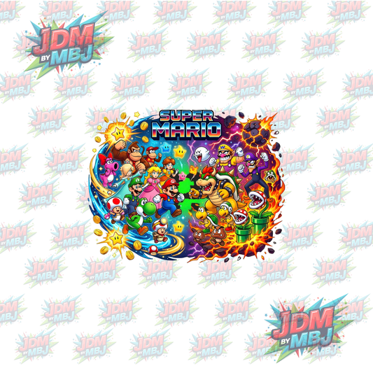 Iron On - Super Mario Galaxy DTF