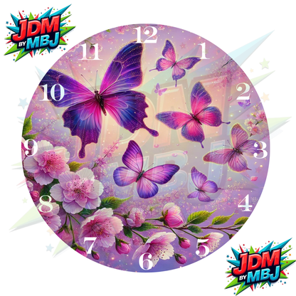 Impresiones de sublimación de relojes de 8 pulgadas (20 cm x 20 cm) - Inspiradas en animales