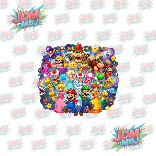 Iron On - Super Mario Galaxy DTF