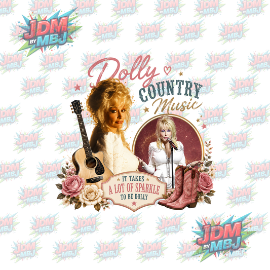 Iron On - Dolly Parton DTF