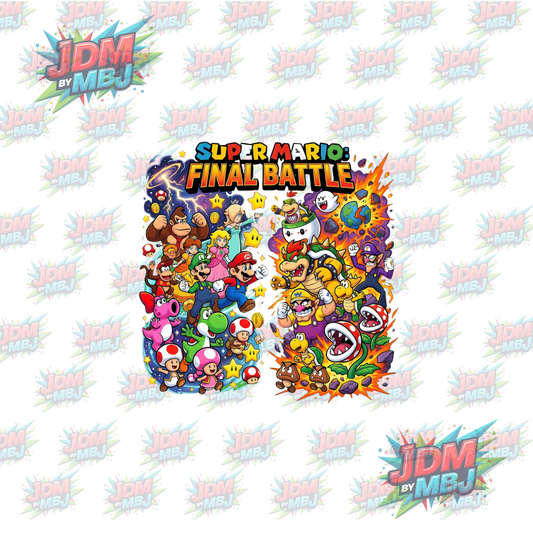 Iron On - Super Mario Galaxy DTF
