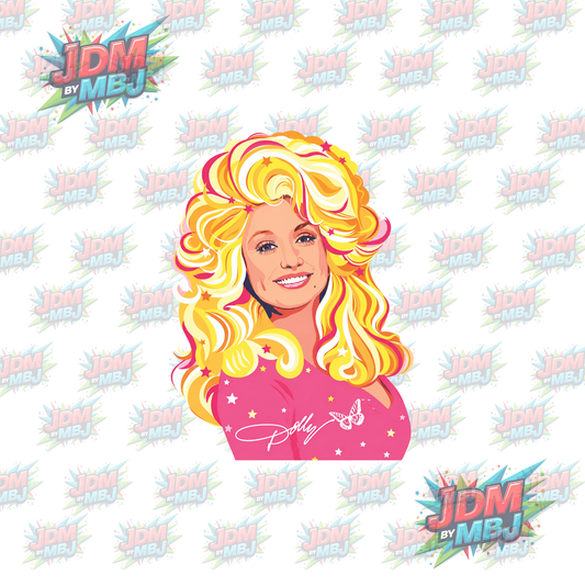 Iron On - Dolly Parton DTF