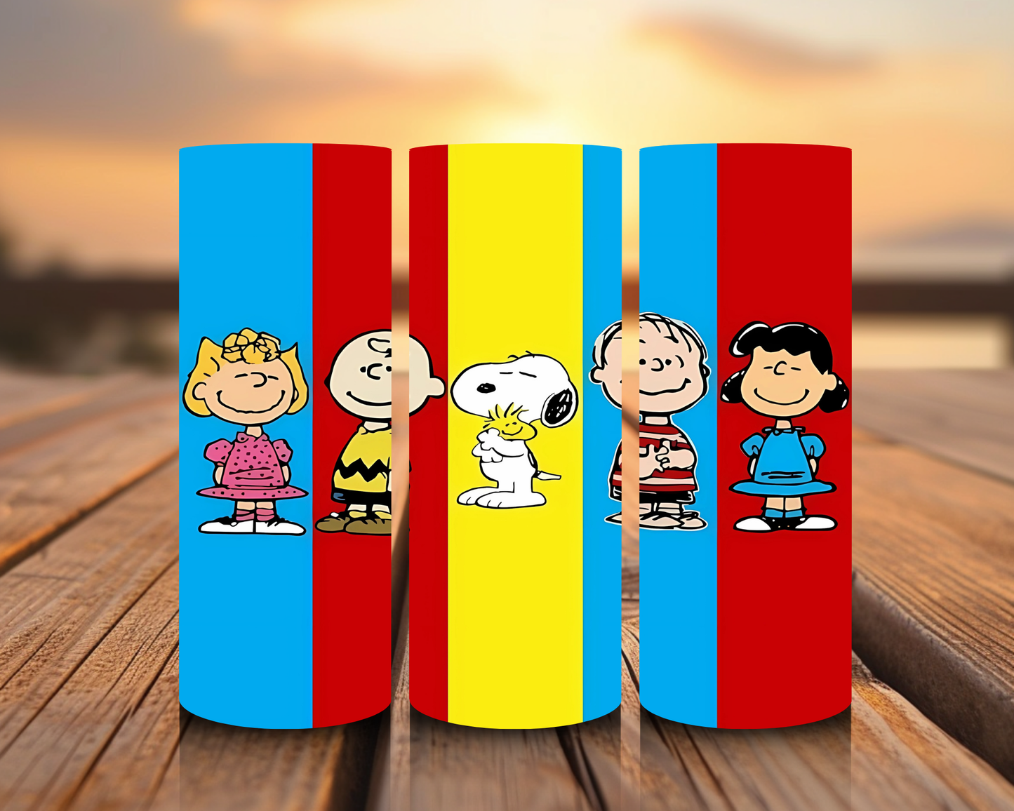 Inspirado en las impresiones de sublimación de Snoopy