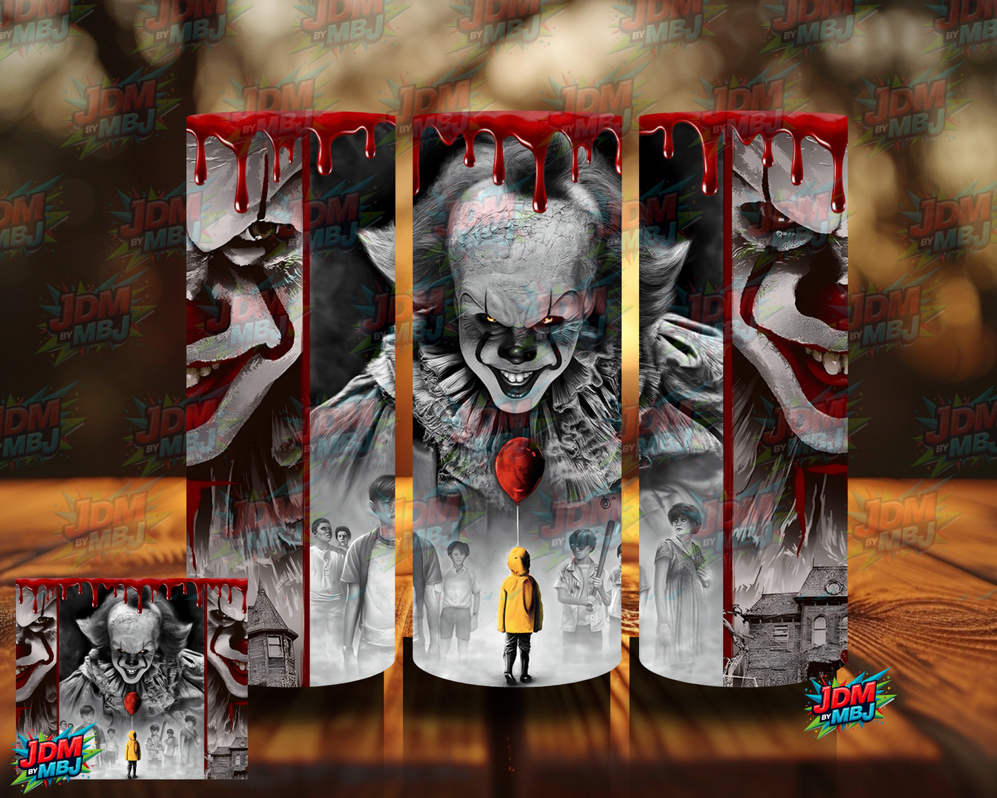 Inspired by Pennywise (IT) Sublimation Prints