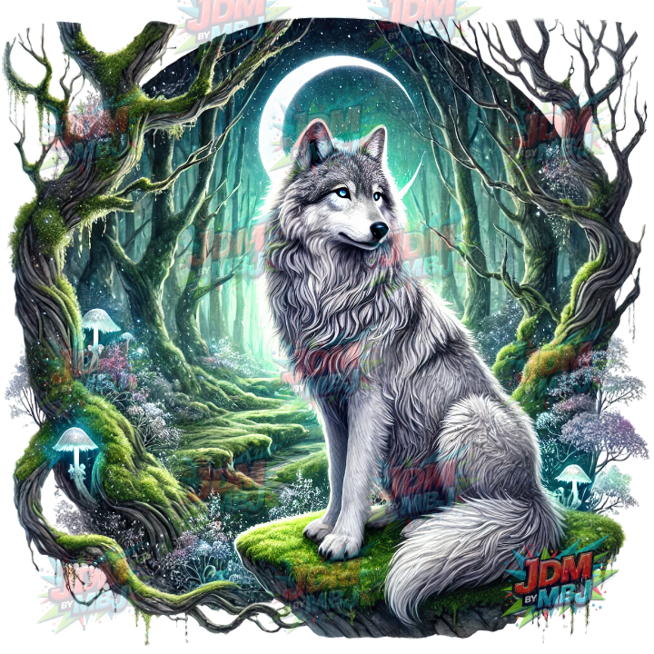 Iron On - Mystery Wolf's DTF 25cm