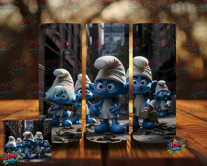 Inspired by Smurf's Sublimation Prints
