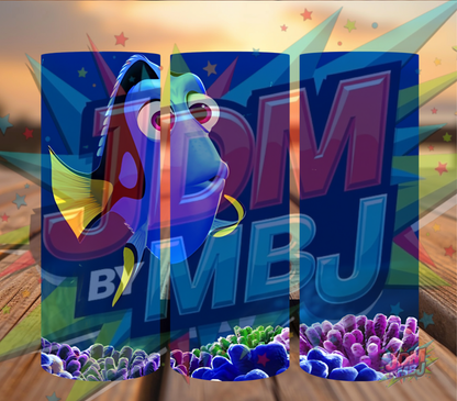 Inspirado en las impresiones de sublimación de Buscando a Nemo